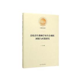 全新正版图书 高校青年教师学术生存现状、困境与对策研究于颖光明社9787519457402