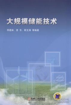 全新正版图书 大规模储能技术李建林机械工业出版社9787111541134 储能技术