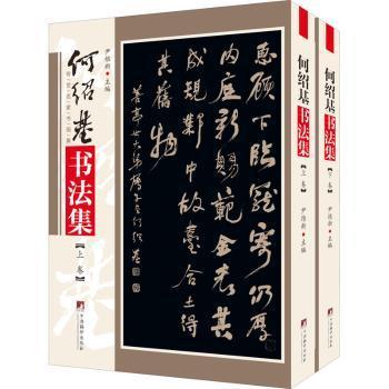 全新正版图书 何绍基书法集尹维新中央编译出版社9787511734563 汉字法书作品集中国清代普通大众