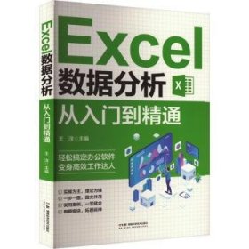 全新正版图书 Excel数据分析从入门到精通王洋湖南科学技术出版社9787571025663