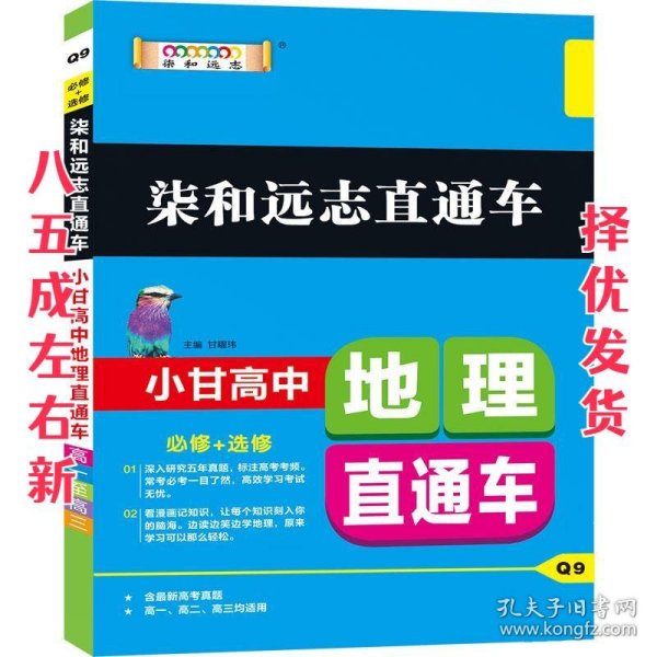 2019版柒和远志直通车小甘高中地理直通车（RJ）