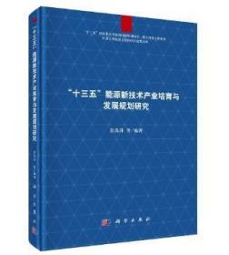 中国工程院重大咨询项目成果文库：“十三五”能源新技术产业培育与发展规划研究