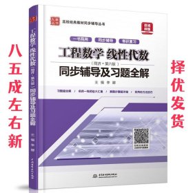 工程数学 线性代数（同济·第六版）同步辅导及习题全解/高校经典教材同步辅导丛书