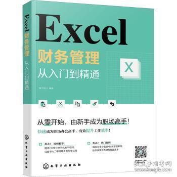 全新正版图书 Excel财务管理:从入门到精通谭中阳化学工业出版社9787122403858 表处理软件应用财务管理高职