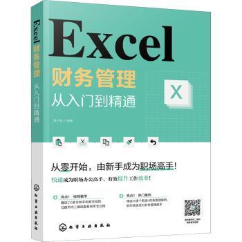 全新正版图书 Excel财务管理:从入门到精通谭中阳化学工业出版社9787122403858 表处理软件应用财务管理高职