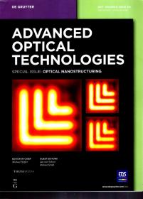 ADVANCED OPTICAL TECHNOLOGIES 2017 VOLUME 6 ISSUE 3/4