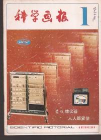 科学画报1981年12册全