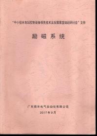 中小型水电站控制设备领先技术及发展展望培训研讨会文件.励磁系统