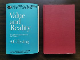 【1973年原版精装】Value and Reality：The Philosophical Case for Theism 《价值与现实》A.C. Ewing 哲学家A.C.尤因代表作