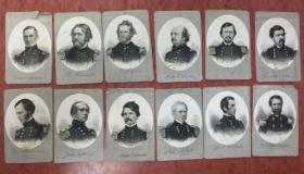 General Robert Anderson  General Sherman  General Fremont  General Wood  General Lyon  General Banks  General Franz Sigel  General George A. McCall  General McClellan  General Rosecrans