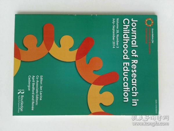 Journal of Research in Childhood Education  儿童教育研究杂志 VOL.28 NO.3 2014