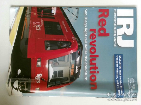 IRJ INTERNATIONAL RAILWAY JOURNAL 06/2008 国际铁路学术期刊杂志