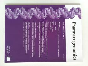 Pharmacogenomics (journal) 2013/07 药物基因组学学术论文原版杂志