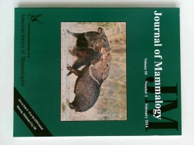 JOURNAL OF MAMMALOGY VOL.95 NO.1 2014/02 哺乳动物学杂志 外文杂志期刊