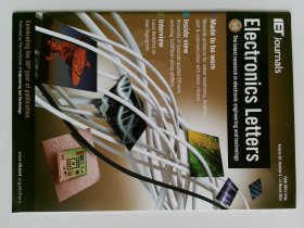 IET JOURNALS  ELECTRONICS LETTERS  2014/03/13 VOL.50 NO.6  电子期刊杂志