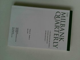 THE MILBANK QUARTERLY 2013/06 米尔班克季刊