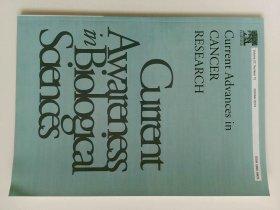 学术期刊 Current Advances in Cancer Research 癌症研究医学学术 10/2014  VOL.27 NO.10  Elsevier