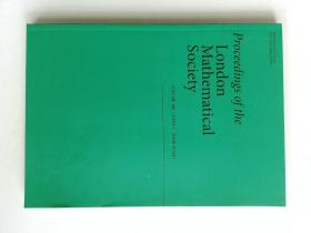 Proceedings of the London Mathematical Society 03/2013 VOL.106  PART 3 数学  伦敦数学会会志