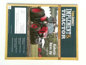 FARM JOURNAL'S  IMPLEMENT & TRACTOR  2014/11-12 VOL.129 NO.6   农场期刊 机具和拖拉机 农民 农场杂志