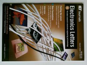 IET JOURNALS  ELECTRONICS LETTERS  2014/15/08 VOL.50 NO.10  电子期刊杂志