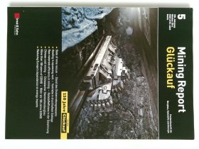 MINING REPORT GLUCKAUF 150 JAHRGANG 2014/10  德文格鲁科夫矿业记者德语杂志