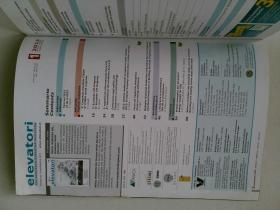 ELEVATORI  VOL.42  1/2013 THE EUROPEAN ELEVATOR MAGAZINE  意大利杂志 外文原版期刊可做样板间酒吧展厅道具