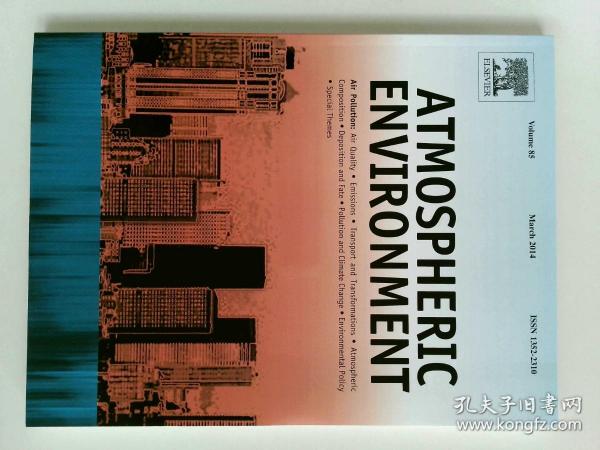 Atmospheric Environment 大气环境科学学术论文期刊杂志  2014/03  VOL.85   Elsevier