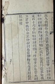 二瓦砚斋诗抄【清光绪十五年（1889）武都官廨刊。原装一册。有刻书牌记：光绪十五年正月开雕于武都官廨。原装一册。金玉麟（1808—1863），字石船，号素臣，阆中县人，嘉庆十三年生。道光十二年（1832）举人，道光十八年（1838）进士及第。年三十。授兵部主事，兼上谕处行走。道光二十二年（1842）充陕西乡试同考官，武会试同考官。继任定远、澄城、渭南知县，升宁羌州知州。孔网在售孤本。】