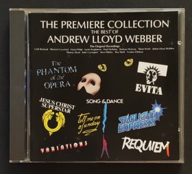 歌剧魅影 evita memory Andrew Lloyd Webber作品精选 CD唱片 早期银圈版