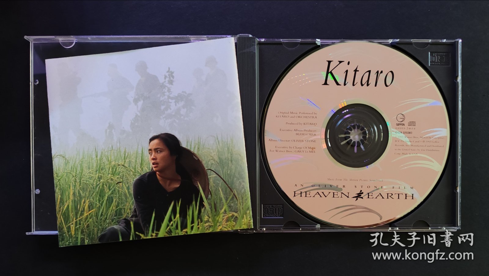 喜多郎 KITARO “天与地”电影音乐 CD唱片