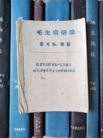 白求恩式的军医卢文华同志在毛泽东思想学习班的辅导报告（油印本）