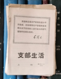 支部生活（上海）1970年 增刊（2）