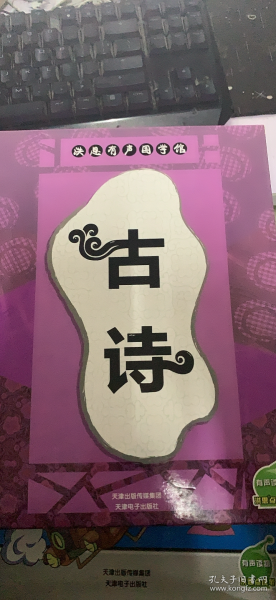 洪恩有声国学馆 古诗 全套带盒（卧三层六排）