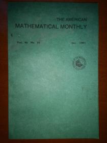 The American Mathematical Monthly1989.1-10