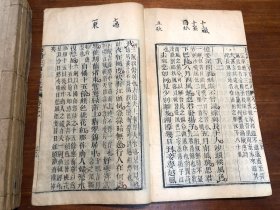 清代刻本《唐诗三百首注疏 》一夹 六册六卷全（唐诗三百首注释）唐诗合解笺注 少见