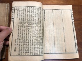 中医：清末印本《伤寒论浅注》六卷 二册全 陈修园医书五十种之一  商务印书馆印行 陈念祖陈修园著