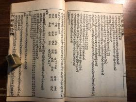 中医药古书古医书中药珍本：《伤寒论类方》  一册全 附六经脉证  吴江徐大椿灵胎编辑 徐灵胎先生医书十六种之一