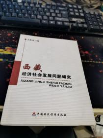 西藏经济社会发展问题研究.