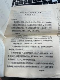 苏州市1985年文化、文物事业费情况等系列财务表格  6页