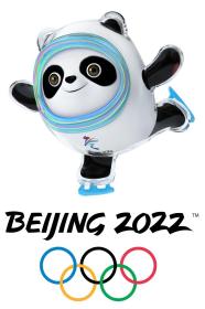 北京冬奥会竞赛项目冰墩墩趣味明信片套装10张