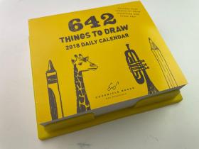 642件事绘制2018年日历  642 Things to Draw 2018 Daily Calendar