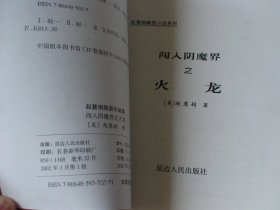 闯入阴魔界之火龙 赵慧娟著 延边人民出版社