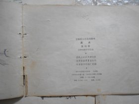 吉林省小学试用课本 美术 、第三册、第四册、第五册+吉林省中学试用课本 美术 第一册(4本合售)