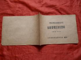 1964年长春市中小学生体操赛规定动作图解（男子三组、女子二组）