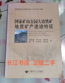 正版9新 国家矿山公园大冶铁矿地质矿产遗迹特征（内页干净 无笔记0