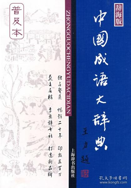 辞海版 中国成语大辞典（普及本）