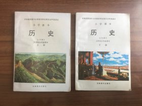 小学课本·文图结合实验课本：历史 上下册