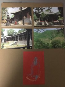 八十年代《少林寺》+《少林寺罗汉练拳图》明信片，两本一套全