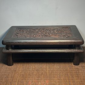 赔钱处理 檀木炕桌  茶桌（尺寸 42*28*15CM）