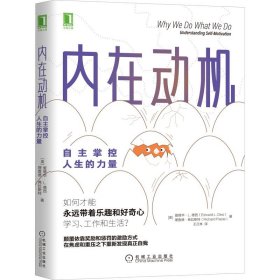 内在动机 自主掌控人生的力量 爱德华动机激励励志成功